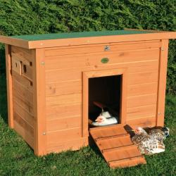 Black Friday ! Poulailler bois Easyfarm 2 poules 85 X 57 X 61 cm