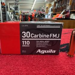 Aguila 30 Carbine FMJ 110 grs (x50)