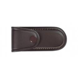 Étui Pielcu cuir moulé doublé marron