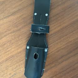 Superbe Gousset 98k cuir noir