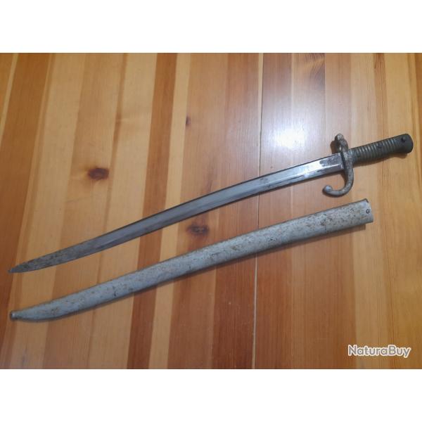 BAIONNETTE CHASSEPOT 1870