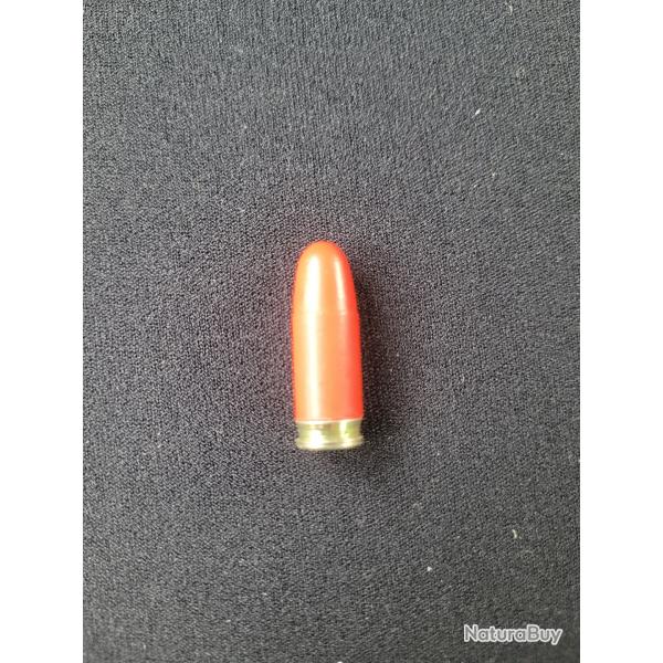 Cartouche inerte plastique de manipulation 9x19