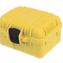 Mallette de rangement étanche pour montre Boîte antichoc individuelle ABS Bleu Jaune