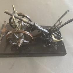 Maquette d'un canon du XVII si&egrave;cle  ( ma r&eacute;f : 578 &sect;&sect; )