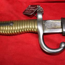 Baionnette Chassepot  " manufacture nationale " 1870  SANS le 1er Rivet