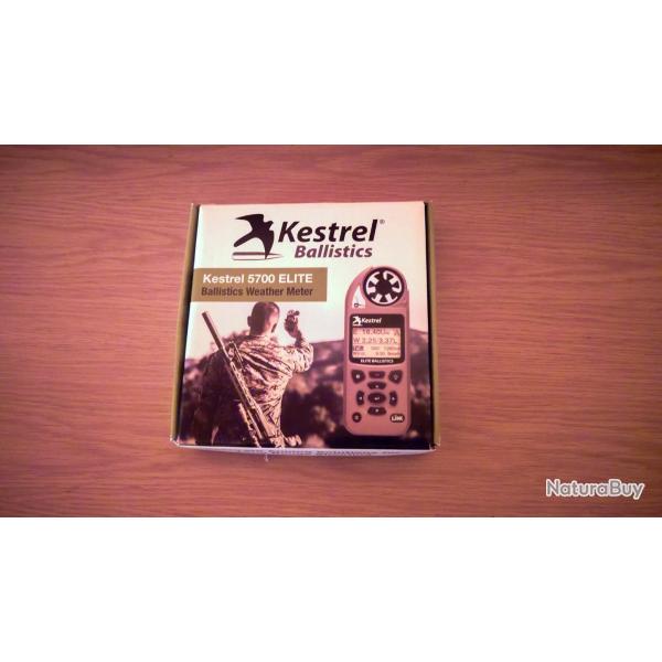 Kestrel 5700 Elite Anmomtre avec Applied Ballistics et Links