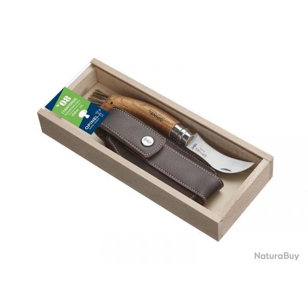 Plumier couteau OPINEL champignon N8 vri + tui