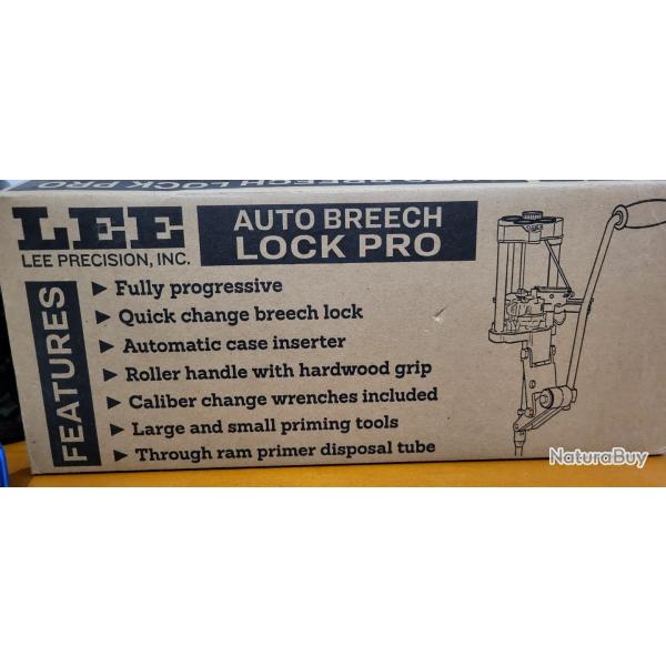 PRESSE  rechargement LEE BREECH LOCK  PRO 4000