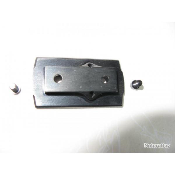 Montage fixe pour Aimpoint Acro C2 sur bande d'express ayant un entraxe de trou avant de 22 mm