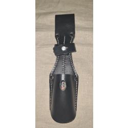 Porte baïonnette en cuir noir 98K daté 1942