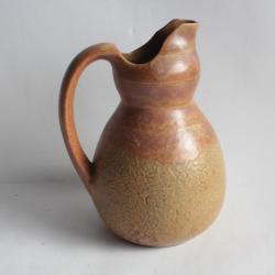 Pichet grès texturé Louis LOURIOUX
