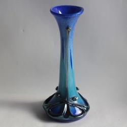 Vase verre soufflé d'art Jean Michel OPERTO Biot