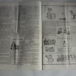 Ancien Journal Le Charivari 4 Juillet 1840 N° 186 La Censure
