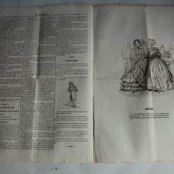 Ancien Journal Le Charivari 8 Août 1840 N° 221 Modes