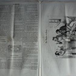 Ancien Journal Le Charivari 7 Août 1840 N° 220 Les gamins de Paris