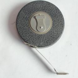 Ancien Mètre ruban métal Keuffel & Essert Co. 15 m