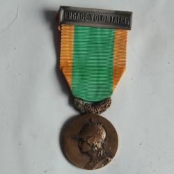 Médaille Engagé volontaire Guerre 1914-1918