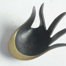 Walter BOSSE Bronze Viennois Cendrier Poisson Herta Baller