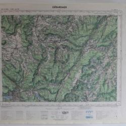 Ancienne Carte IGN Gérardmer 1/50000 type 1922