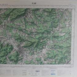 Ancienne Carte IGN St-Dié 1/50000 type 1922