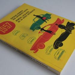 Revue Automobile Numéro Catalogue 1957