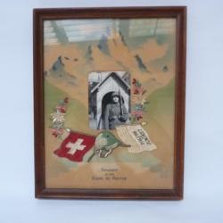 Souvenir école de recrue 1945 soldat militaria