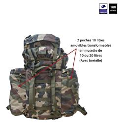 Sac à dos Intervention - 100 L Cam CE