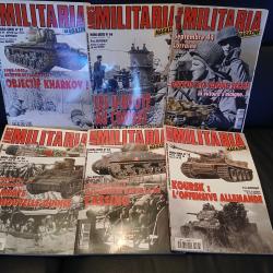 Lot de revues hors s&eacute;rie ARMES MILITARIA n&deg;24, 27, 38, 43, 66, 79