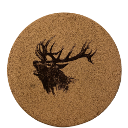 Dessous de Plat en li&egrave;ge Cerf Bramant LOVERGREEN