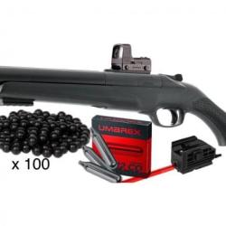 Pack de défense Fusil T4E HDS68 TS68 Gen2 - 16 joules Balle caoutchouc calibre .68