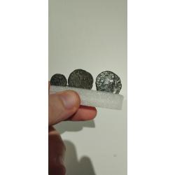 Pièces de monnaie romaine argent/billion et bronze collection vintage antiquité lot