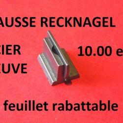 NEUVE hausse RECKNAGEL 1 feuillet rabattable DRILLING MIXTE EXPRESS à 10.00 Euros !!!!!!! (HU253)