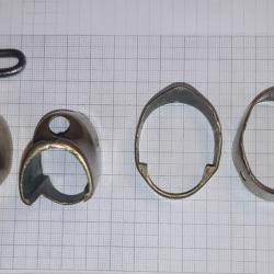 Garnitures  laiton pour Gras gendarmerie à cheval