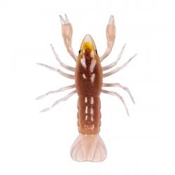 Leurre Souple Live Target Unrigged Crawfish 7,1cm 7,1cm par 5 Brown Yellow