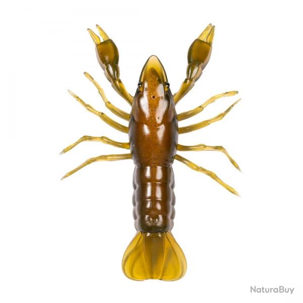 Leurre Souple Live Target Unrigged Crawfish 7,1cm 7,1cm par 5 Green Brown