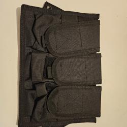 Pochette tactique triple en cordura