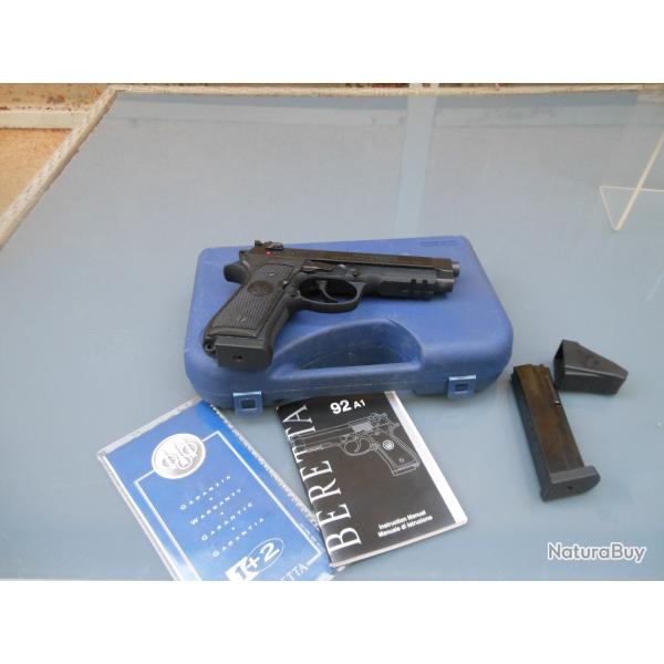 PISTOLET BERETTA 92 A1 CALIBRE 9 X 19