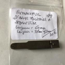 VENDU PAR LE-CUIRASSIER N° 9 EXTRACTEUR D'ARMES MILITAIRES A IDENTIFIER