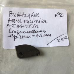 VENDU PAR LE-CUIRASSIER N° 2 EXTRACTEUR D'ARMES MILITAIRES A IDENTIFIER