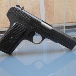 PISTOLET TOKAREV TT33 CALIBRE 7,62 X 25