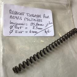 VENDU PAR LE-CUIRASSIER RESSORT BOUDIN DOUBLE FIL TORSADÉ