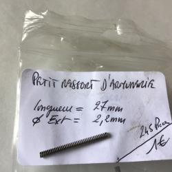 VENDU PAR LE-CUIRASSIER PETIT RESSORT BOUDIN D'ARMURERIE