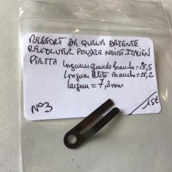 VENDU PAR LE-CUIRASSIER N° 3 RESSORT QUEUE DE DETENTE REVOLVER ITALIEN PN PIETTA