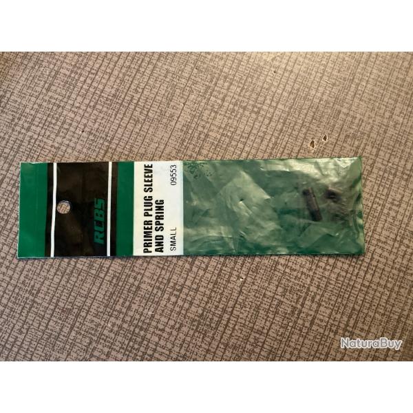 RCBS Primler PLUG Sleeve and Spring
