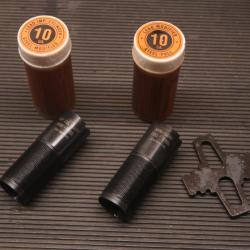 Lot 2 chockes Browning cal 10 avec clé REF @