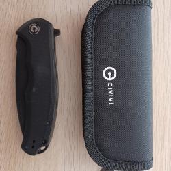 Civivi Praxis full black - État comme neuf