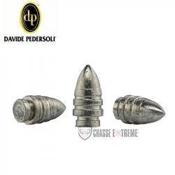 50 Balles PEDERSOLI pour Cartouche à Papier Cal 45 458"