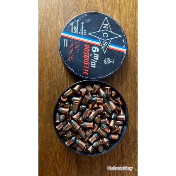 200 bosquettes 6mm
