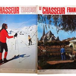 revue "le chasseur français" année 1973 complète