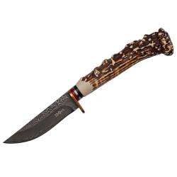 Couteau BSH  - Lame à pointe tombante de 90 mm - pour la chasse/pêche classique